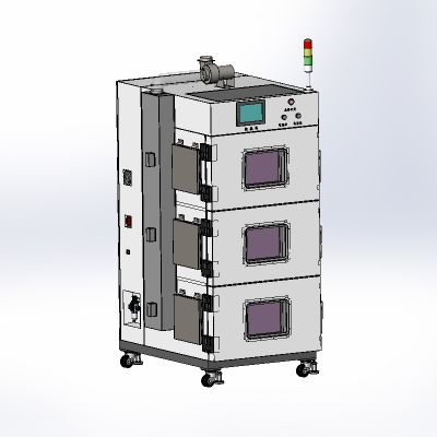 Three-box thermal shock testing machine